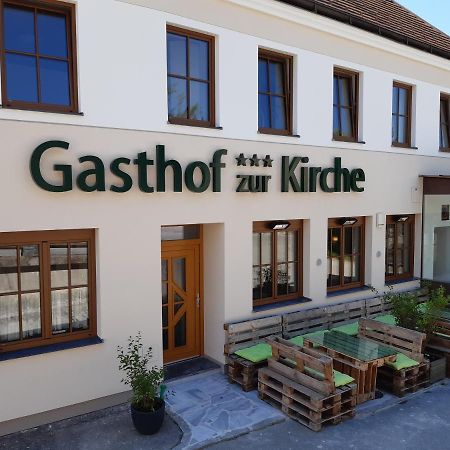 Hotel Gasthof Zur Kirche Kottes Exterior foto